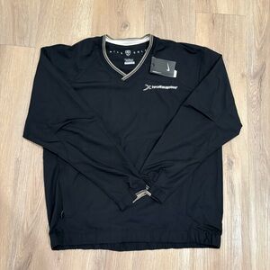 Nike Black V-Neck Golf Pullover